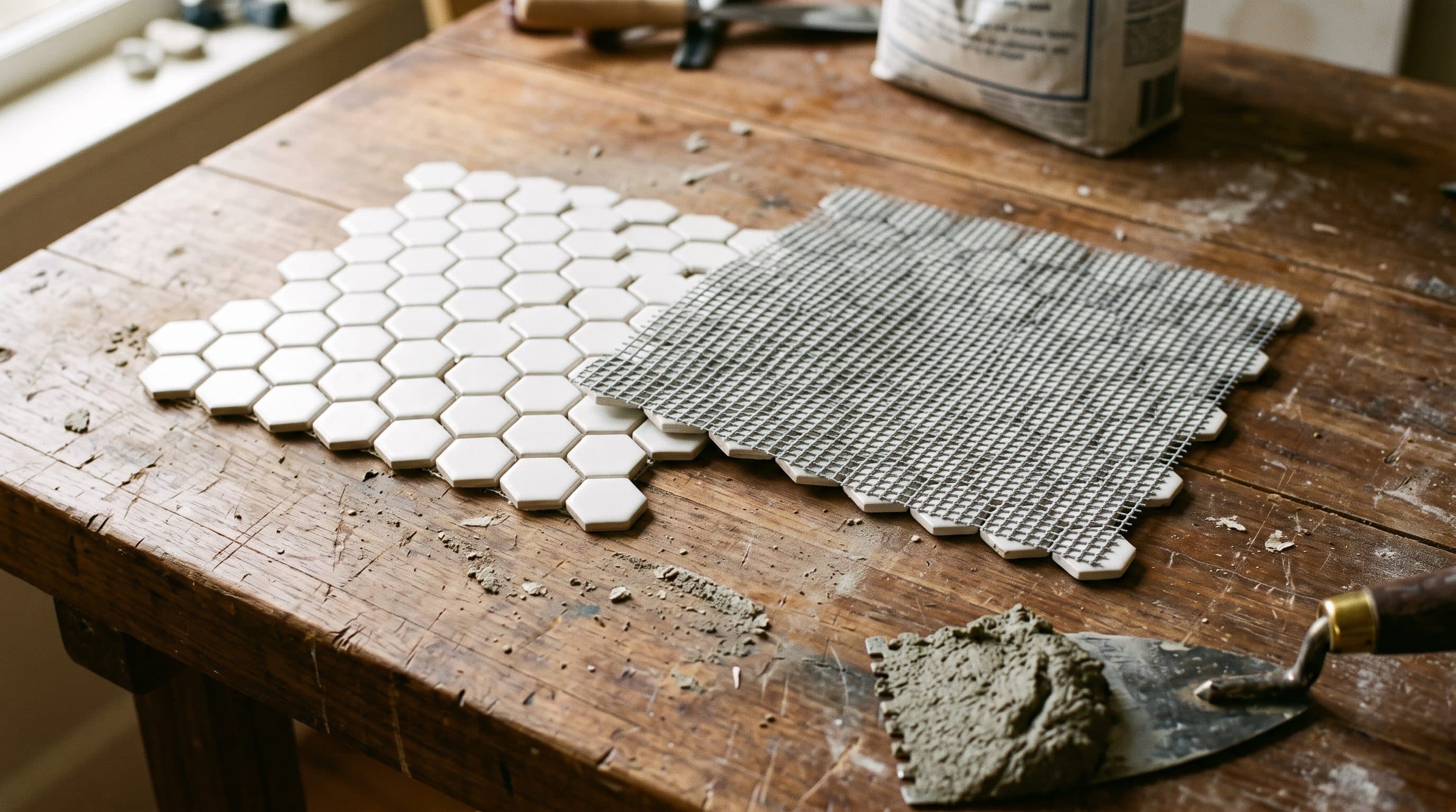 Does Mosaic Tile Need the Mesh Backing Removed? — JL Tile & Stone blog about tile and stone work in New Jersey