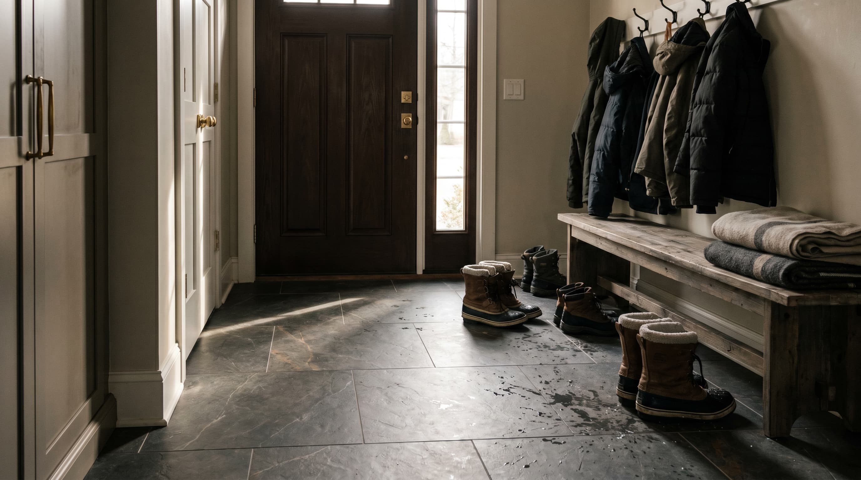 Best Tile for NJ Mudrooms and Entryways — JL Tile & Stone blog about tile and stone work in New Jersey