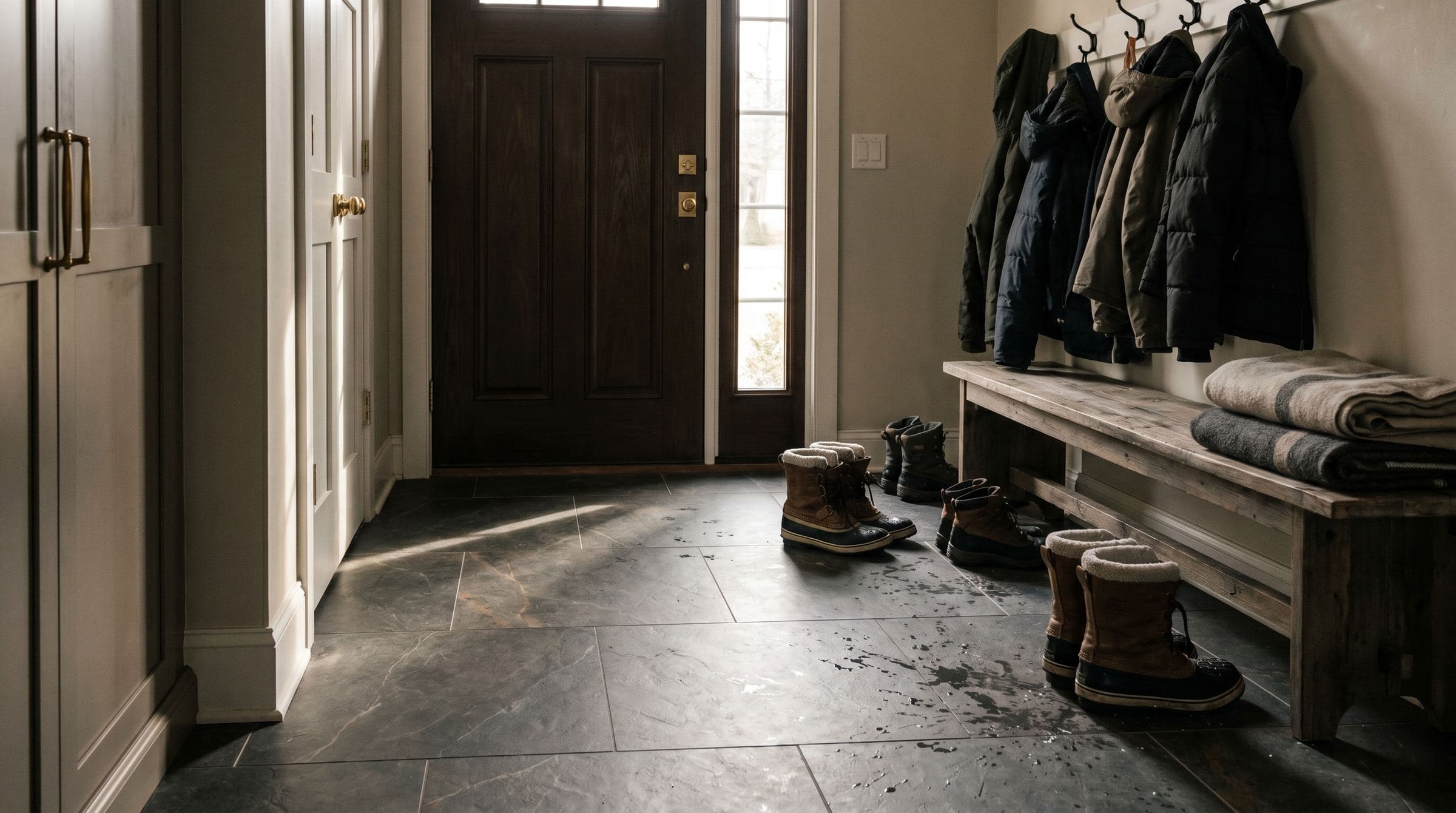 Best Tile for NJ Mudrooms and Entryways — tile and stone guide by JL Tile & Stone, New Jersey