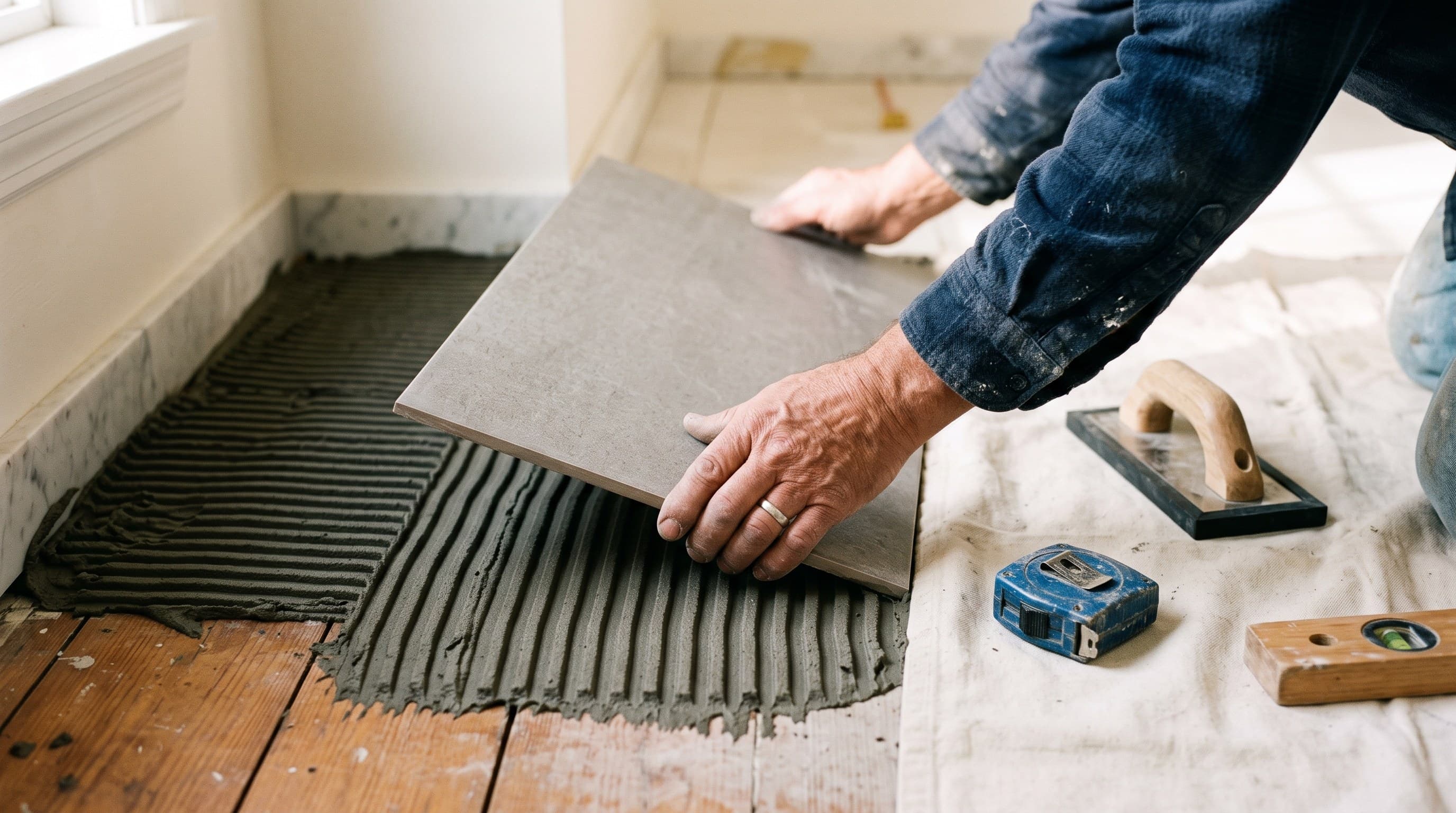 Tile Installation Cost Per Square Foot in NJ (2026): What You Actually Pay, Where the Money Goes, and Why the Cheap Quote Costs You More — JL Tile & Stone blog about tile and stone work in New Jersey