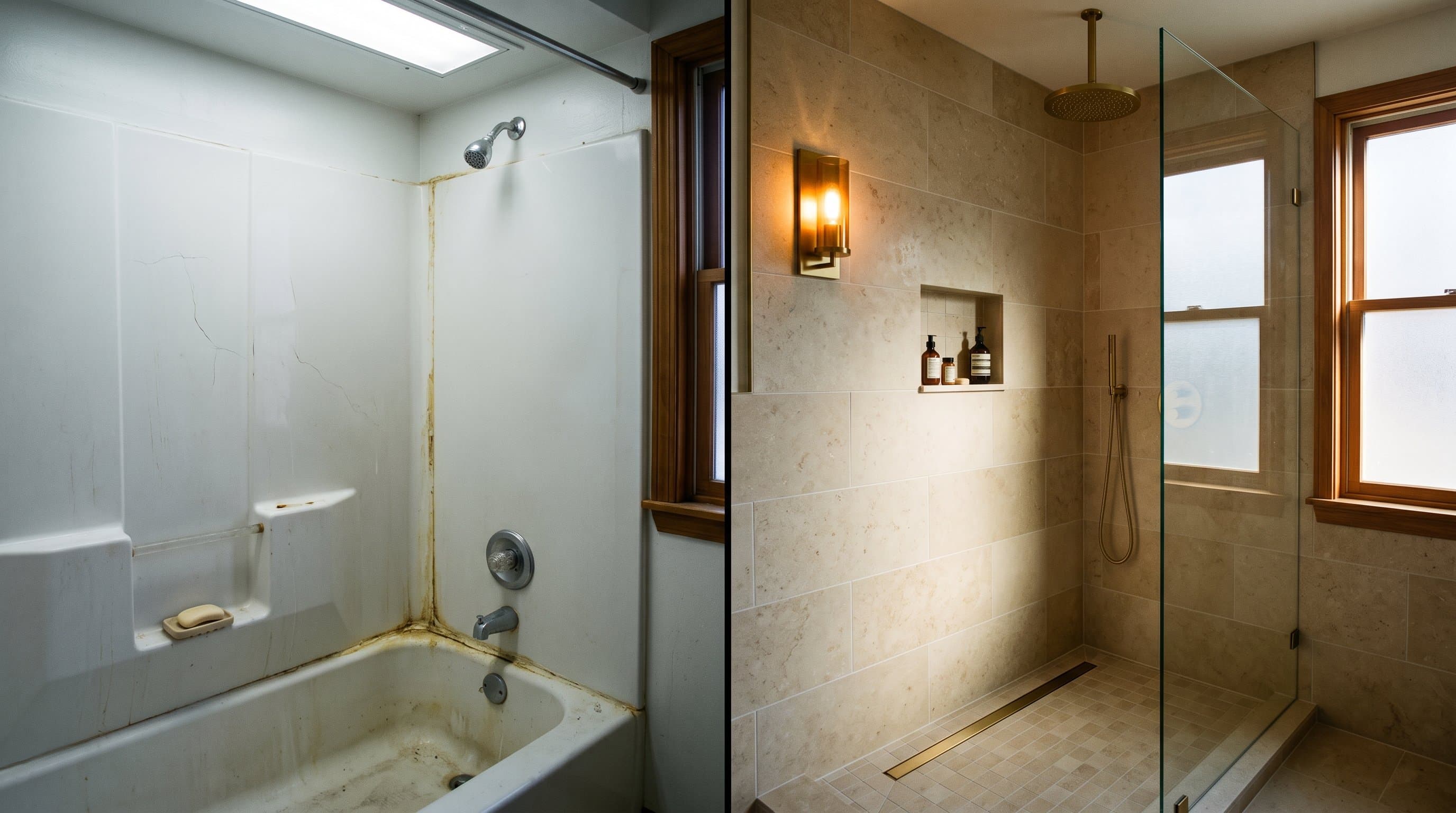 Tile Shower vs Acrylic Surround: Jersey Shore 2026 Guide — tile and stone guide by JL Tile & Stone, New Jersey